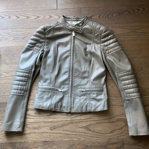 Banana Republic Leather Moto jacket size XS